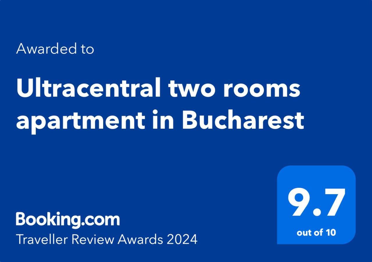 Ultracentral Two Rooms Apartment In Bucharest Exterior photo
